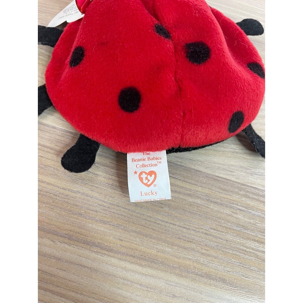 Ty Beanie Baby Lucky Ladybug - Picture 8 of 8